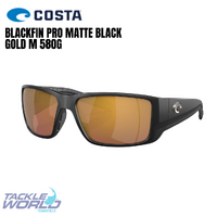 Costa Blackfin Pro Matte Black Gold Mirror 580G
