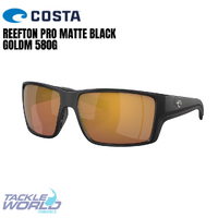 Costa Reefton Pro Matte Black Gold Mirror 580G