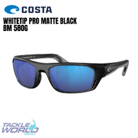 Costa Whitetip Pro Matte Black Blue Mirror 580G