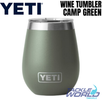 Yeti 10oz Wine Tumbler (295ml) Camp Green with Magslider Lid 