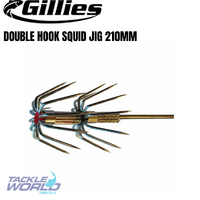 Gillies Squid Jig Double Hook 210mm