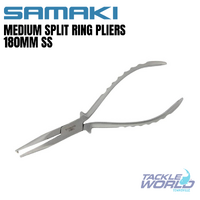 Samaki Split Ring Plier Medium 180mm Stainless