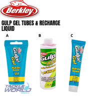 Berkley Gulp Gel Tubes & Recharge Liquid