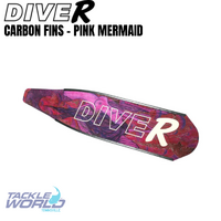 Dive R Carbon Fins - Pink Mermaid