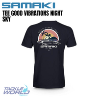 Samaki Tee Good Vibrations Night Sky