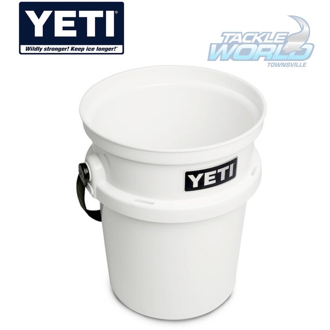 Yeti Loadout Bucket, White, 5 Gallon