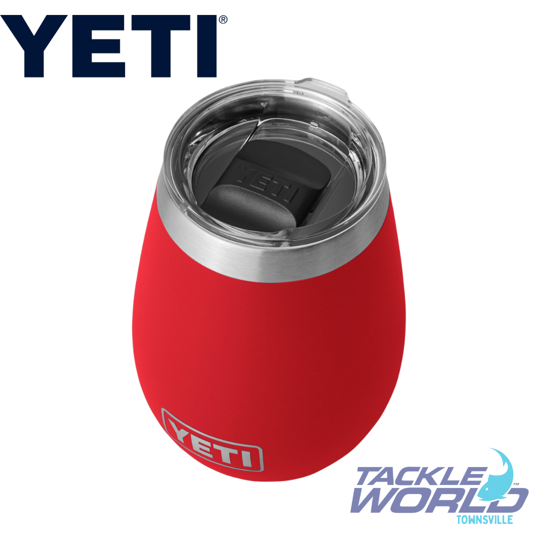 Yeti Rambler 10 OZ Wine Tumbler Canyon Red