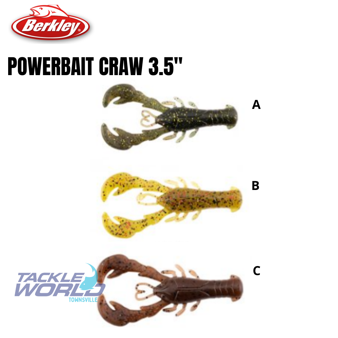 Berkley PowerBait Craw 3.5in Camo