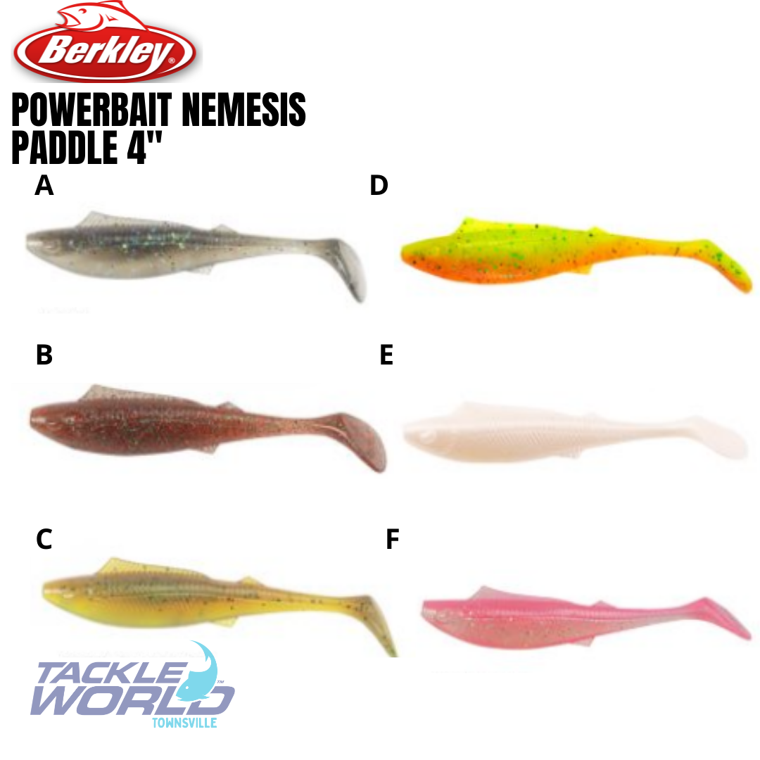 Berkley Power Bait Nemesis Paddle Tail 4