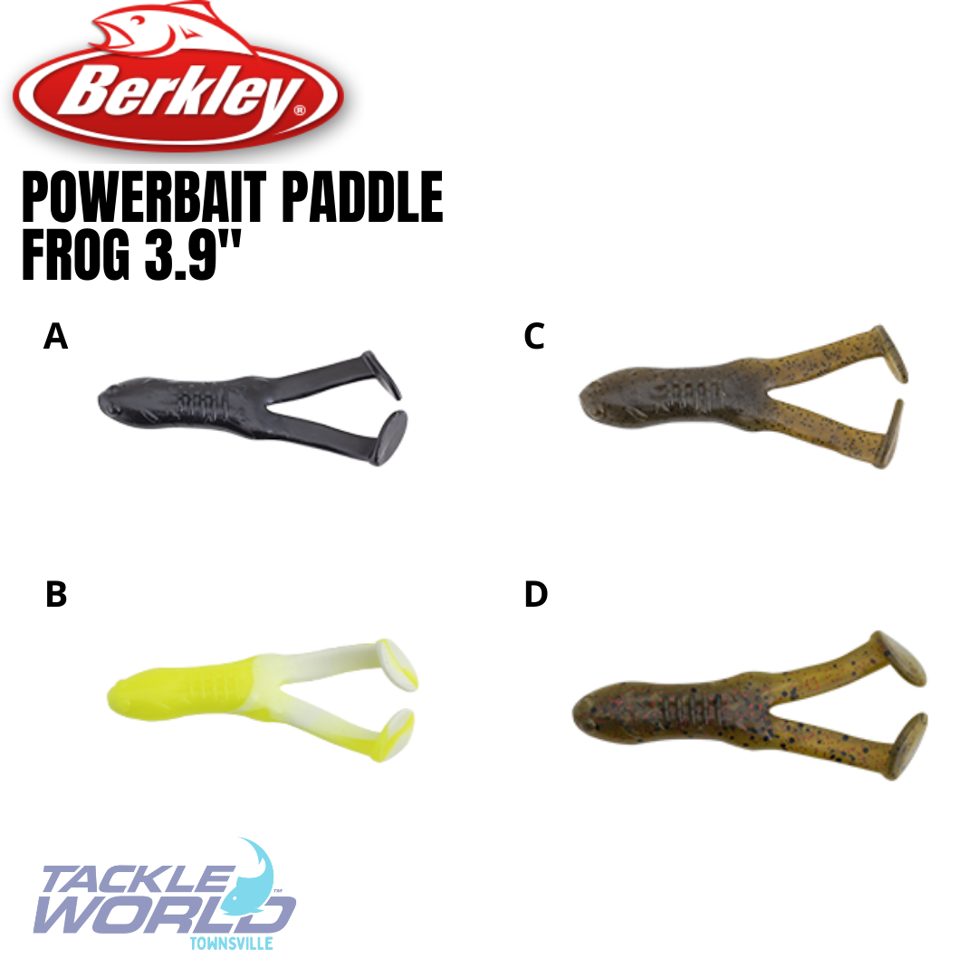 Berkley Power Bait Paddle Frog 3.9