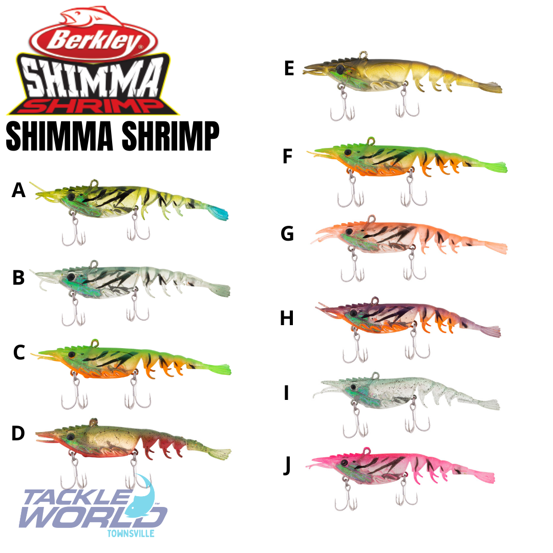 Berkley Shimma Shrimp 100 Bluetail