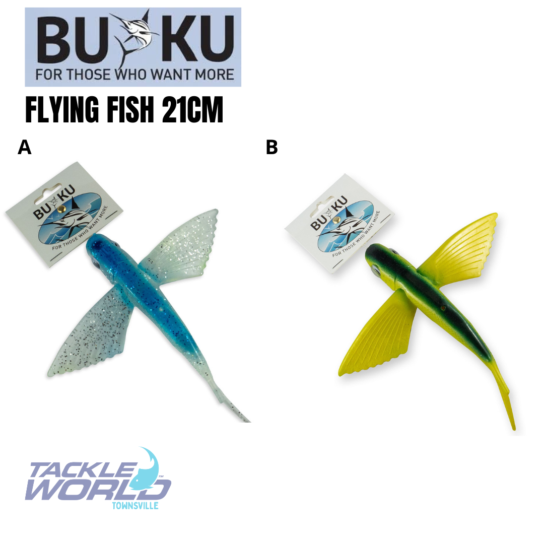 Buku Flying Fish 21cm Blue/Silver