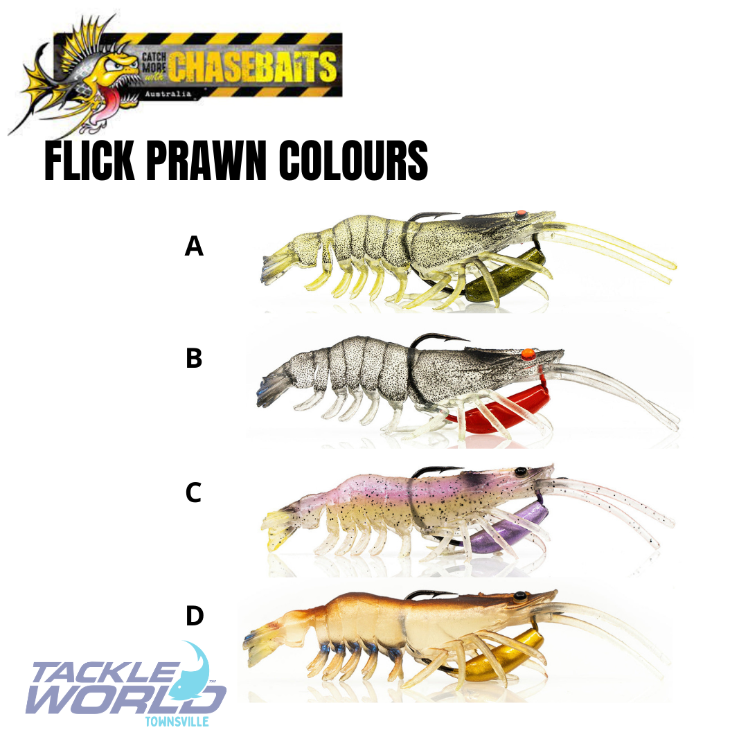 Chasebaits Flick Prawn 65mm