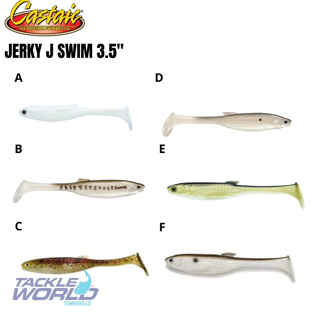 Castaic Jerky J Swim Soft Plastic Lure 5in Ayu