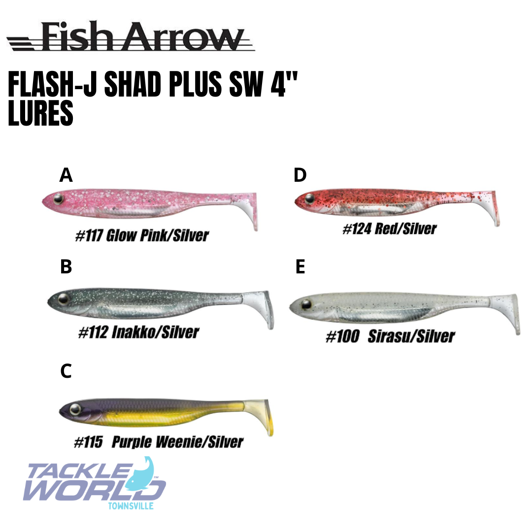 Fish Arrow Flash-J Shad plus SW 4 PS