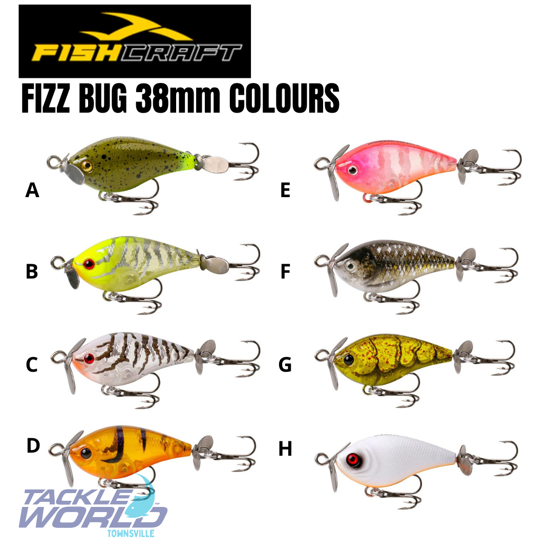 Fishcraft Fizz Bug 38mm - Lures