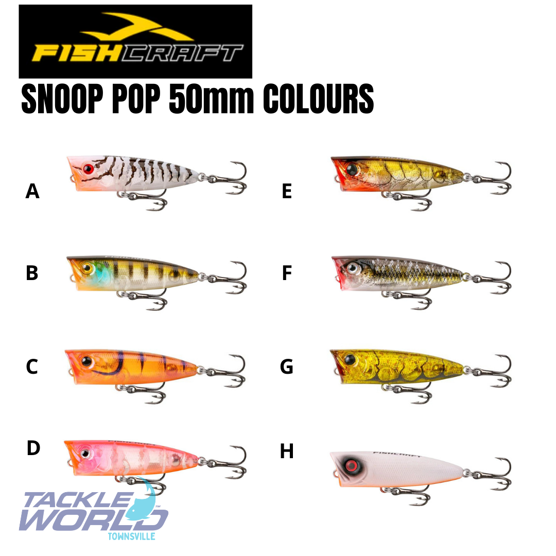 Fishcraft Snoop Pop 50 Clear Tiger