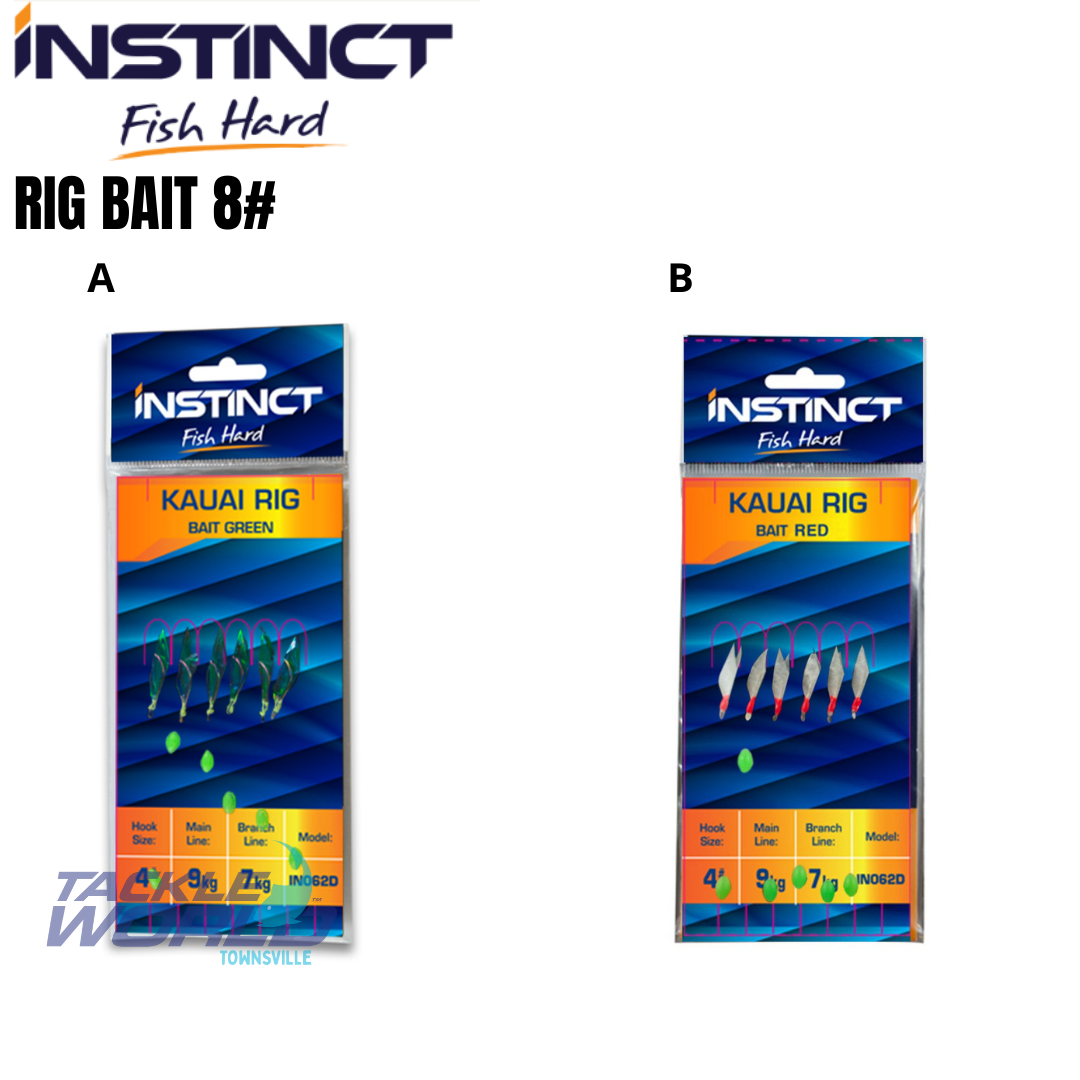Instinct Pro Bait Jig Hook 8 Green