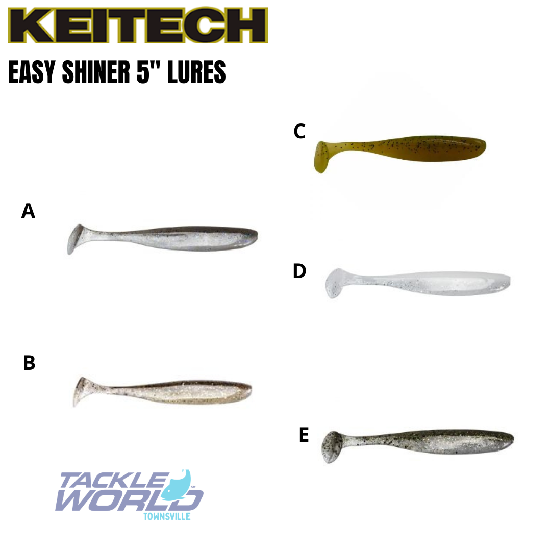 Keitech Easy Shiner Sexy Shad; 5 in.