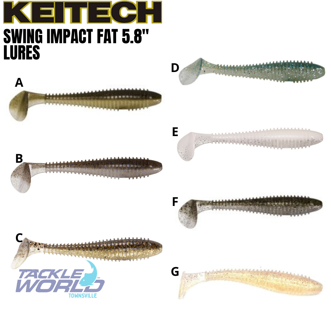 Keitech Swing Impact Fat 5.8 Ayu