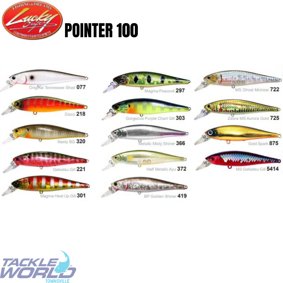 Lucky Craft Pointer 100sp Barra