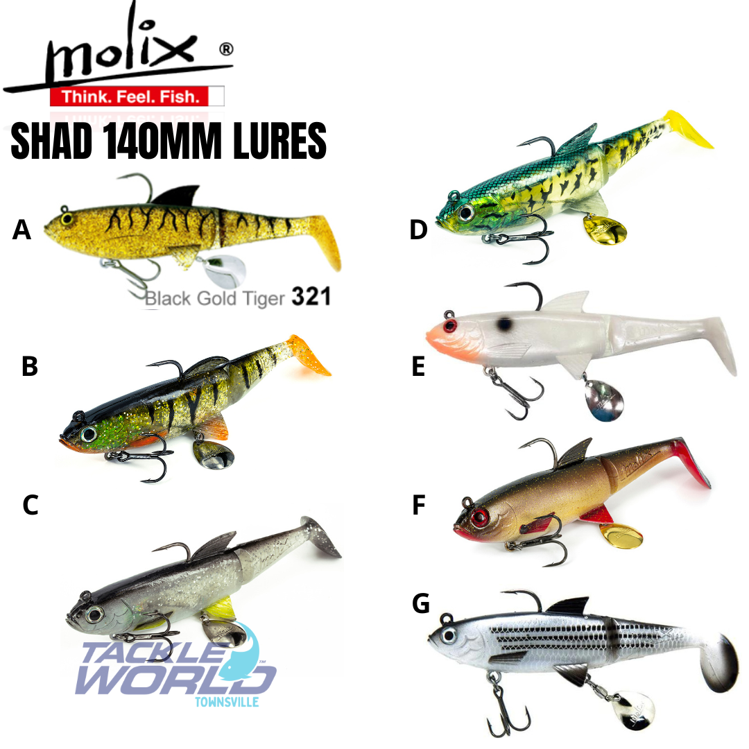 MOLIX SPIN SHAD 160 COLORE 136 LIVE RAINBOW