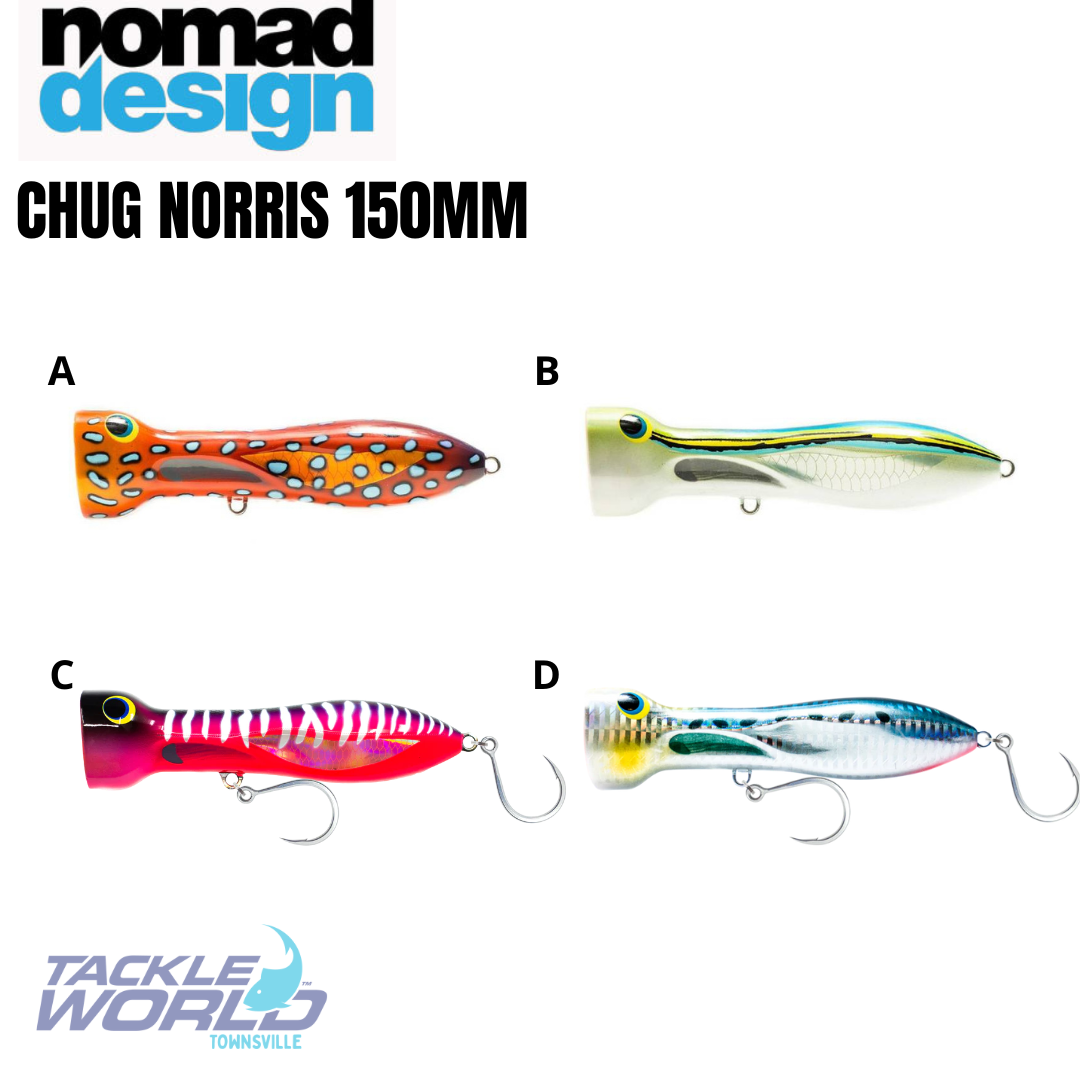 Nomad Chug Norris 150 Coral Trout