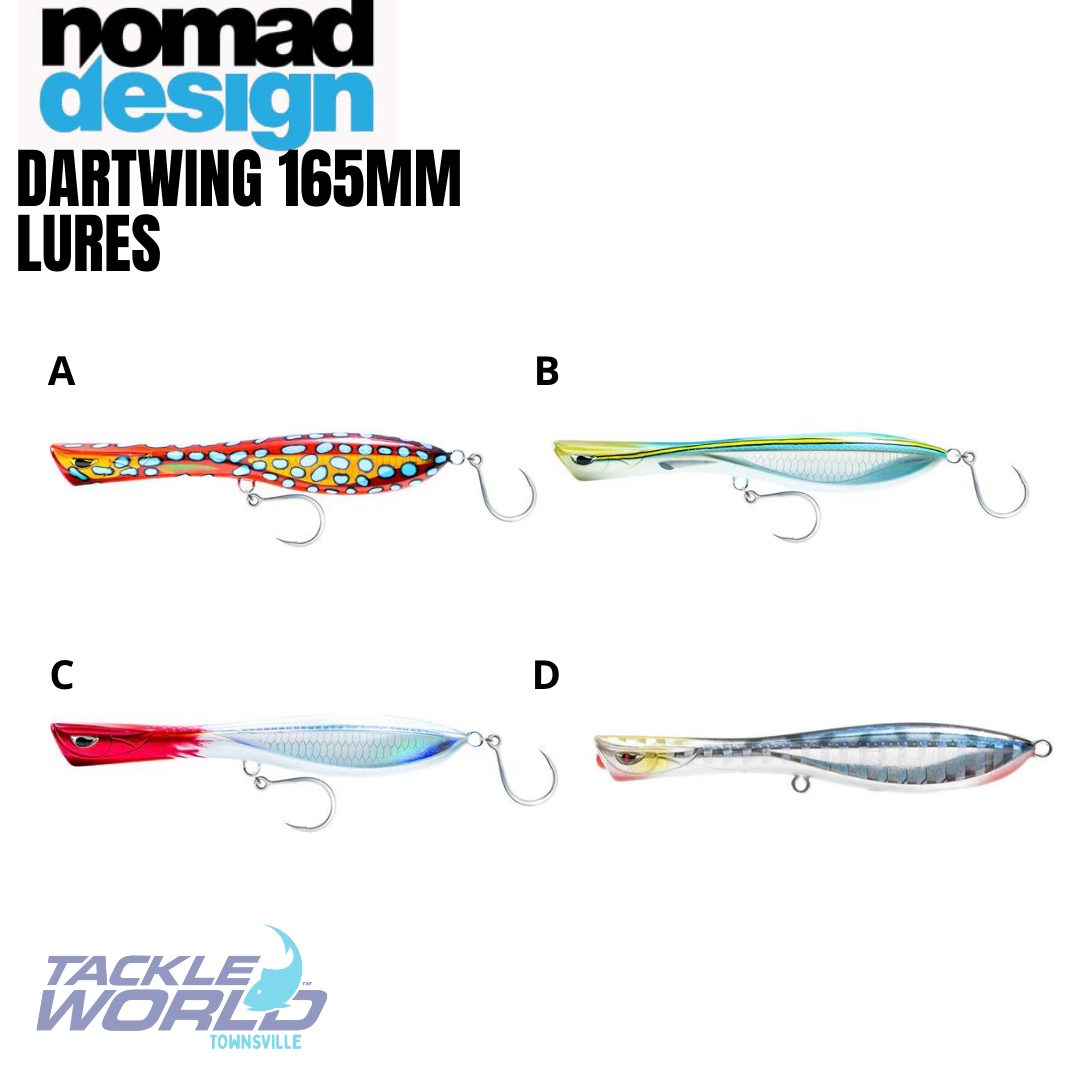 Nomad Dartwing 165 Fireball Red Head
