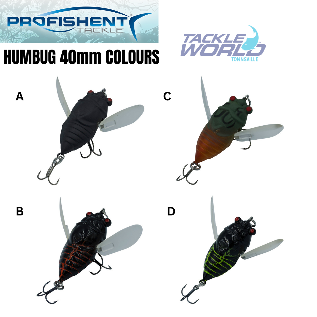 Profishent Humbug Cicada 40mm