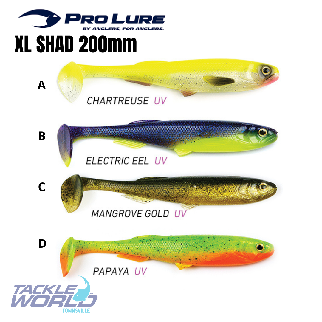 Prolure XL Shad 200mm A - Chartreuse