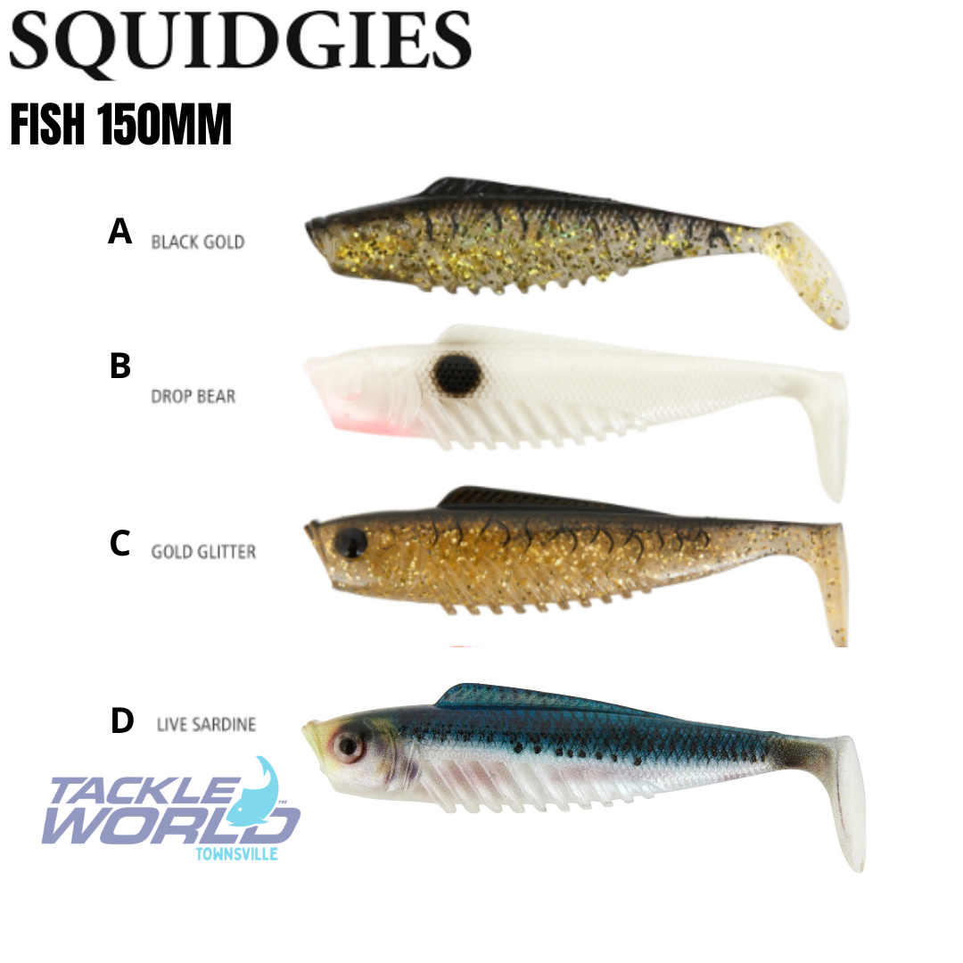 Squidgies Fish 150 BG