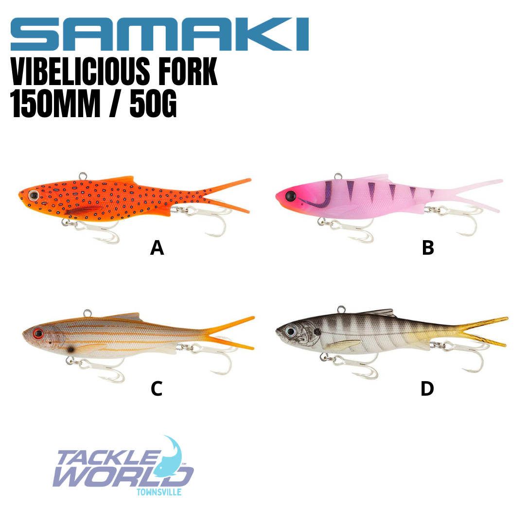 Samaki Vibelicious Fork 150 Coral Trout
