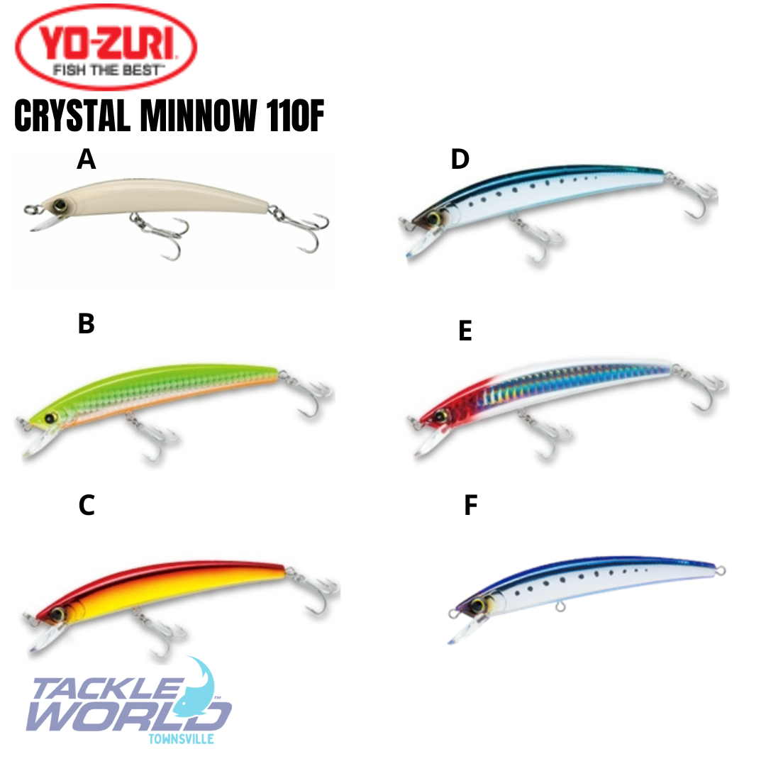 Yo-Zuri Crystal Minnow 110mm Floating