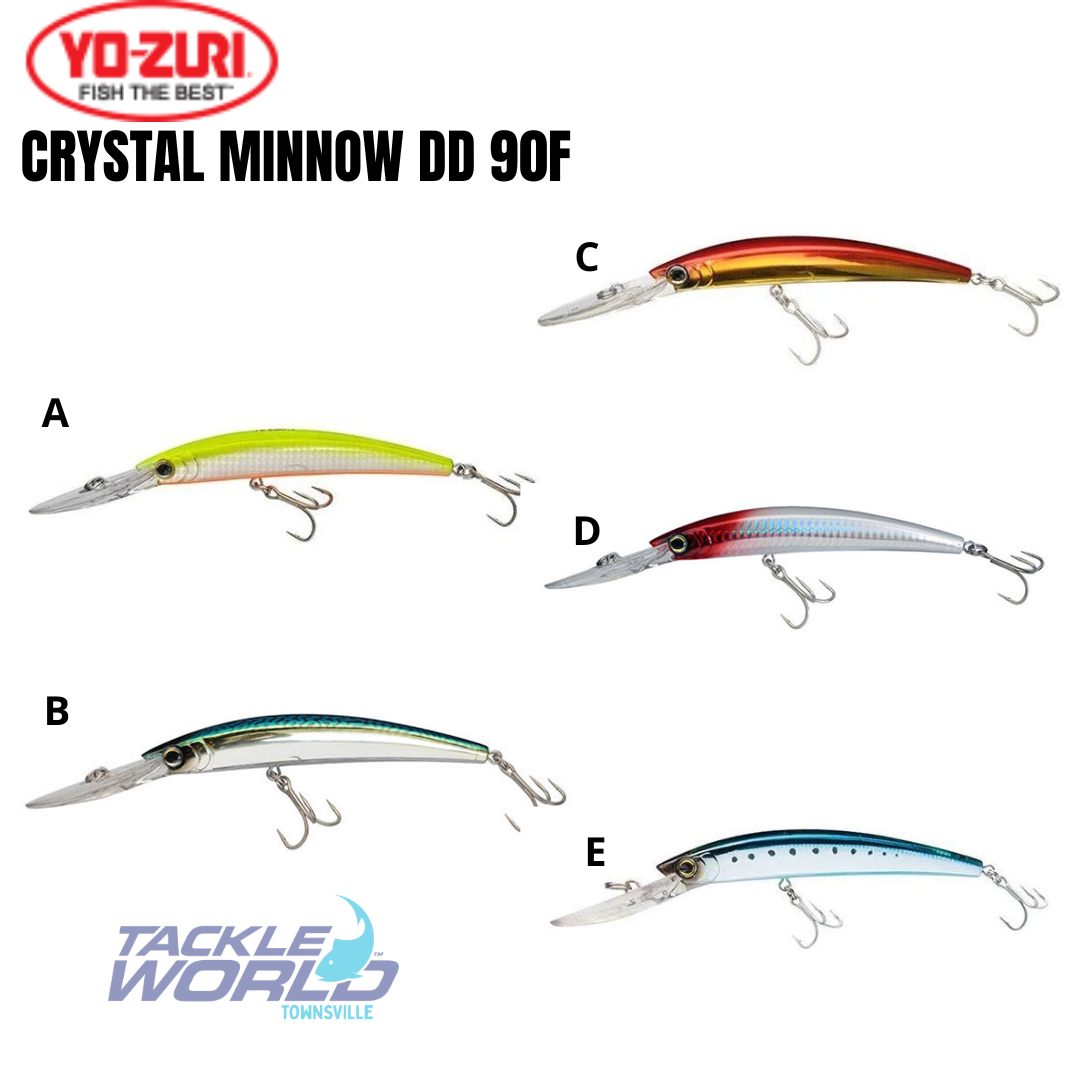 Yo-Zuri Crystal Minnow DD 90mm Floating