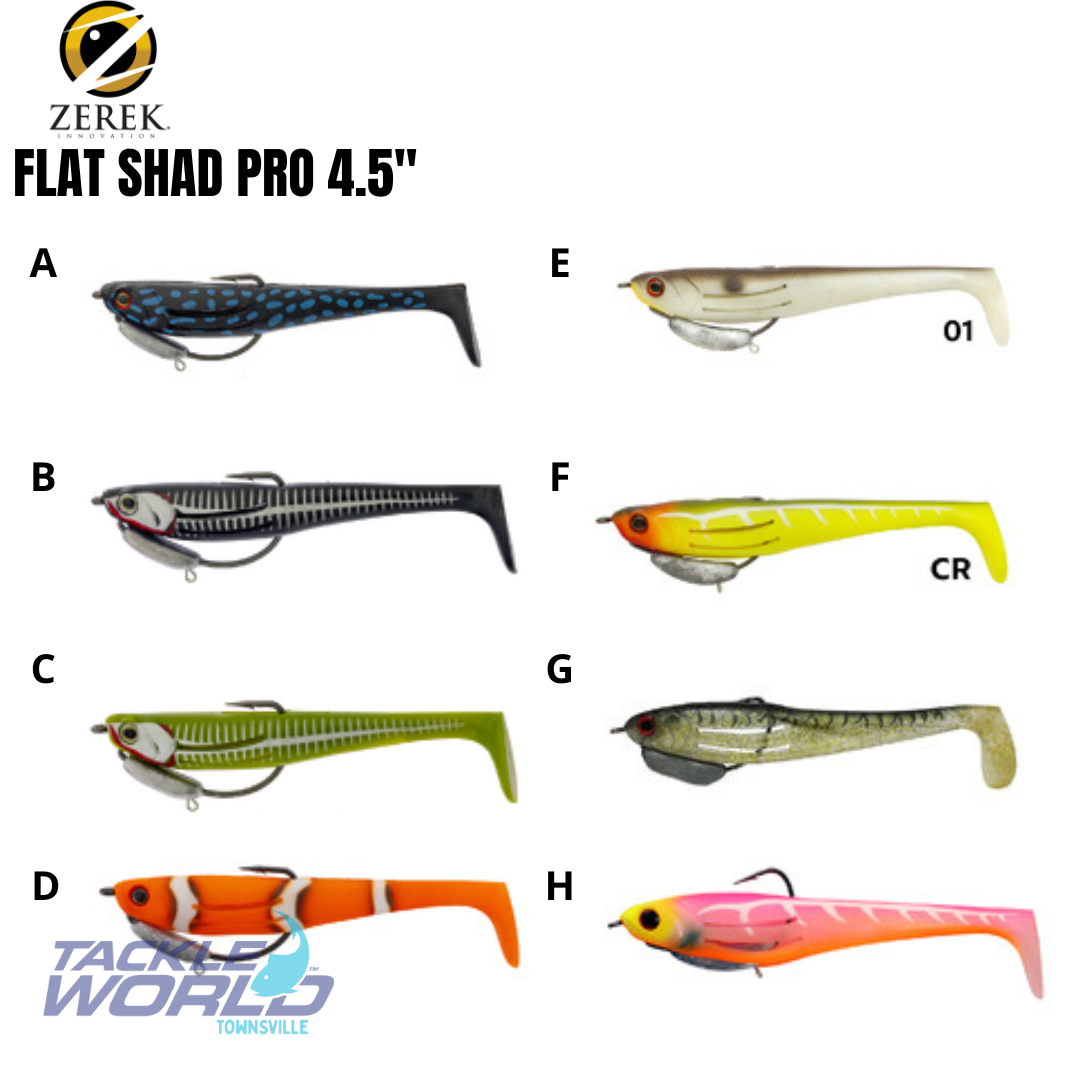 Zerek Flat Shad Pro 4.5