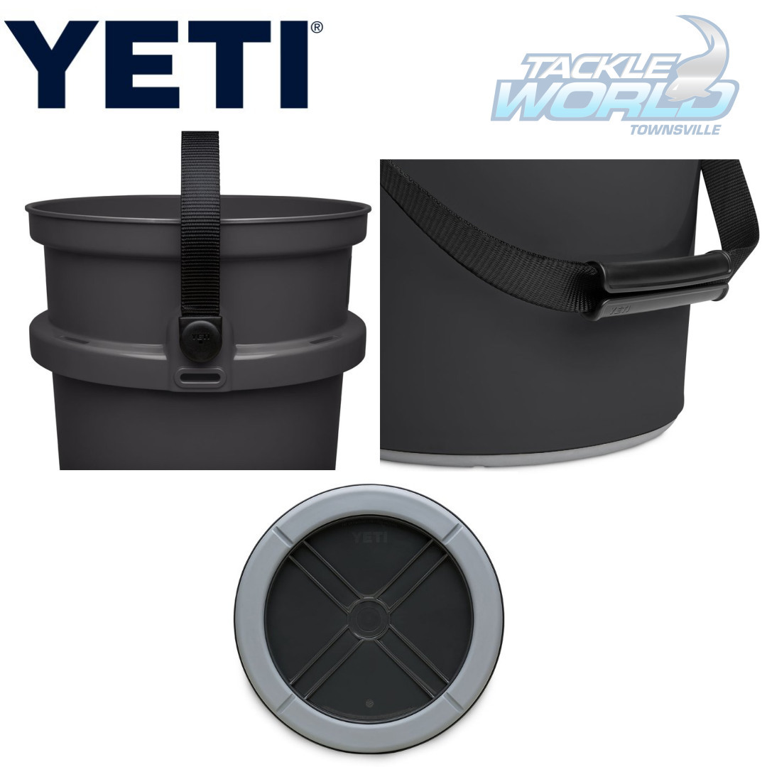 YETI LoadOut 5-Gallon Bucket, Charcoal at