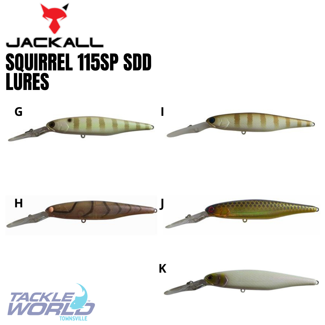 Jackall Squirrel 115SP SDD