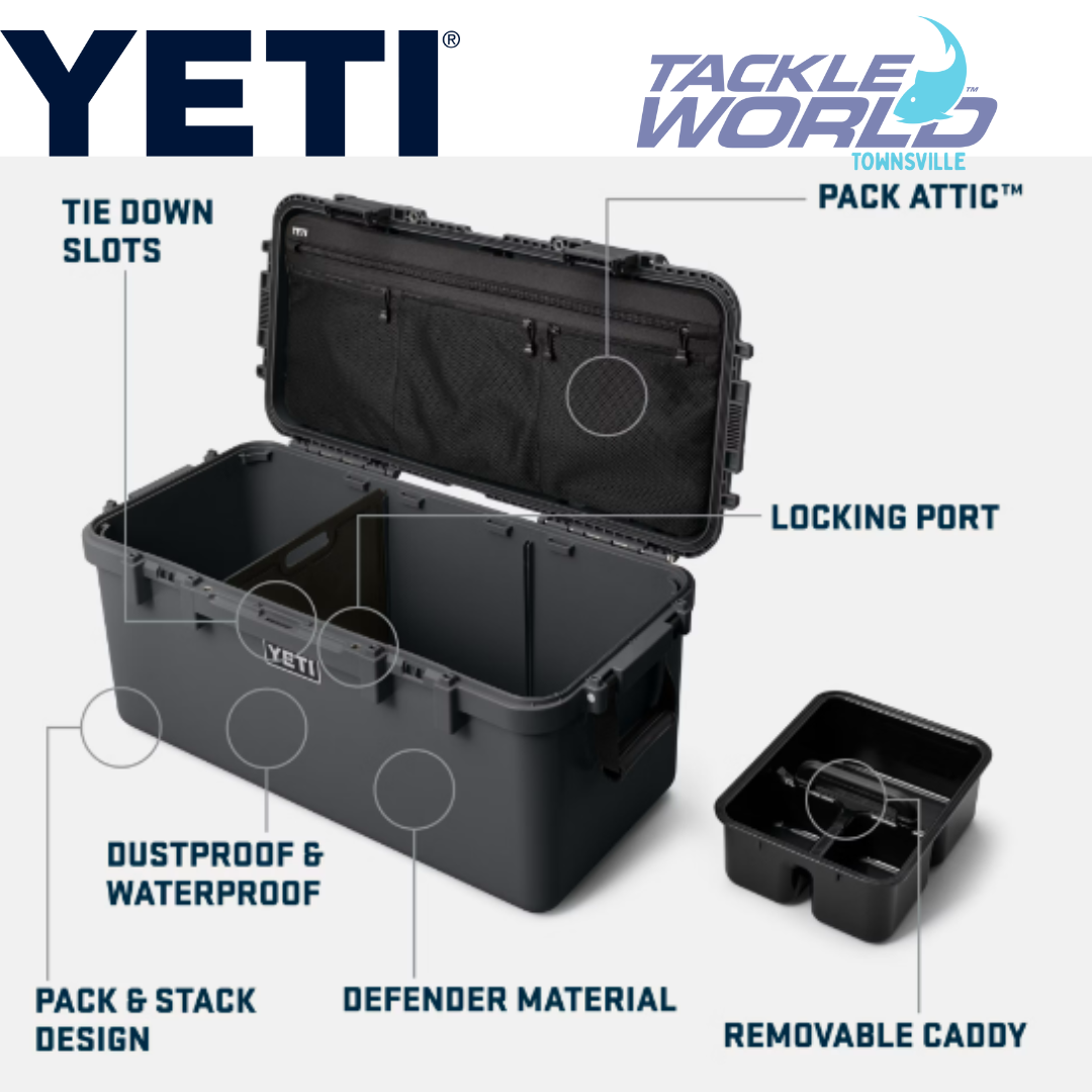 Yeti Loadout GoBox 30 Gear Case - King Crab Orange