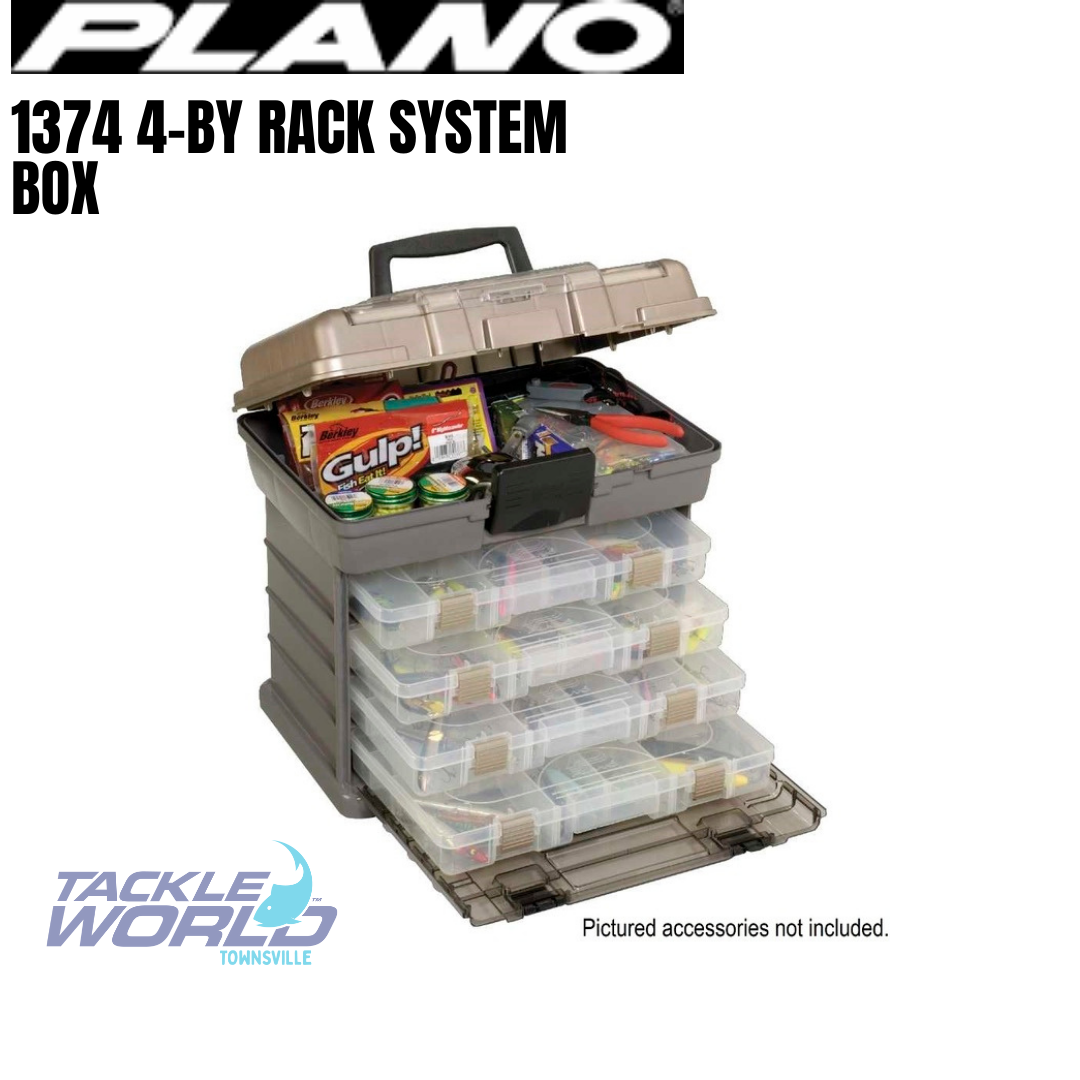 Plano 1374 4-By Rack System Tackle Box