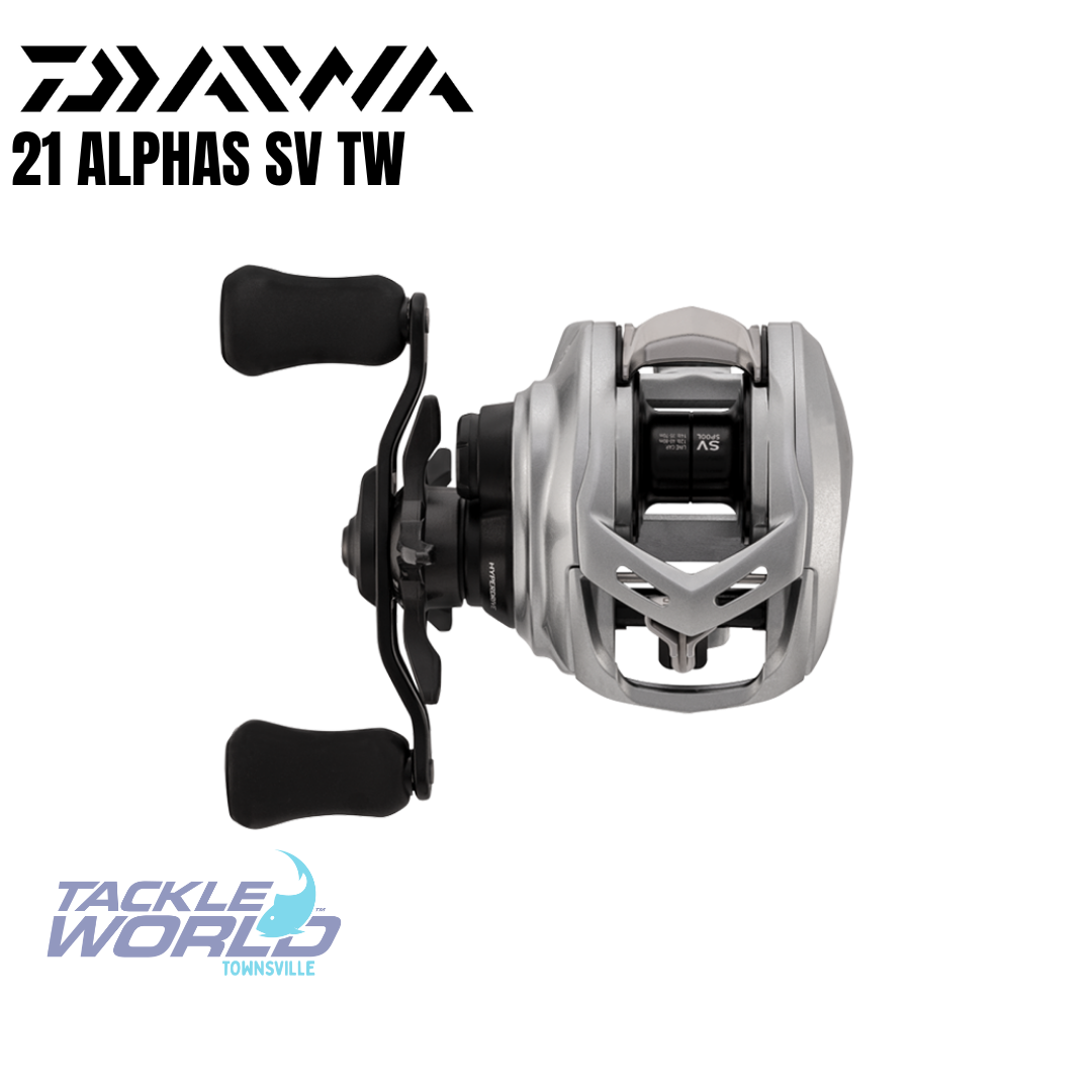 Daiwa Bass Bait Reel Alpha SV TW800S-H : : Sporting Goods