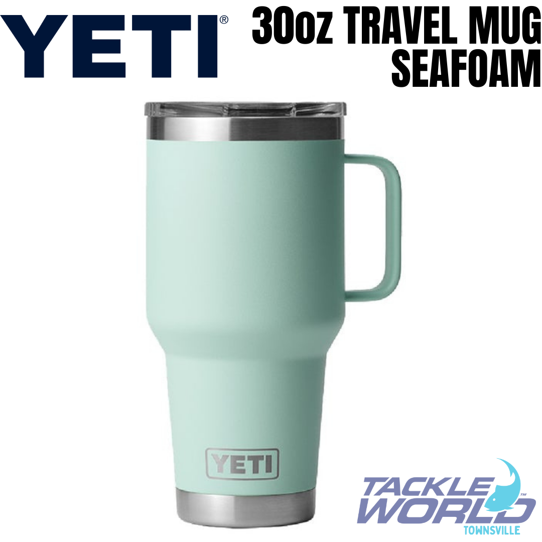 YETI Rambler 30oz Travel Mug with Stronghold Lid-Seafoam