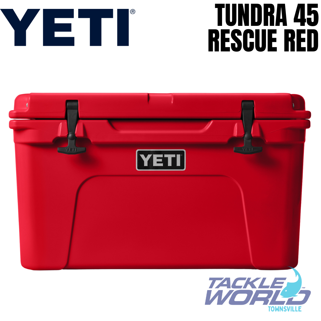 YETI Tundra 35 Hard Cooler - NEW Rescue Red Color