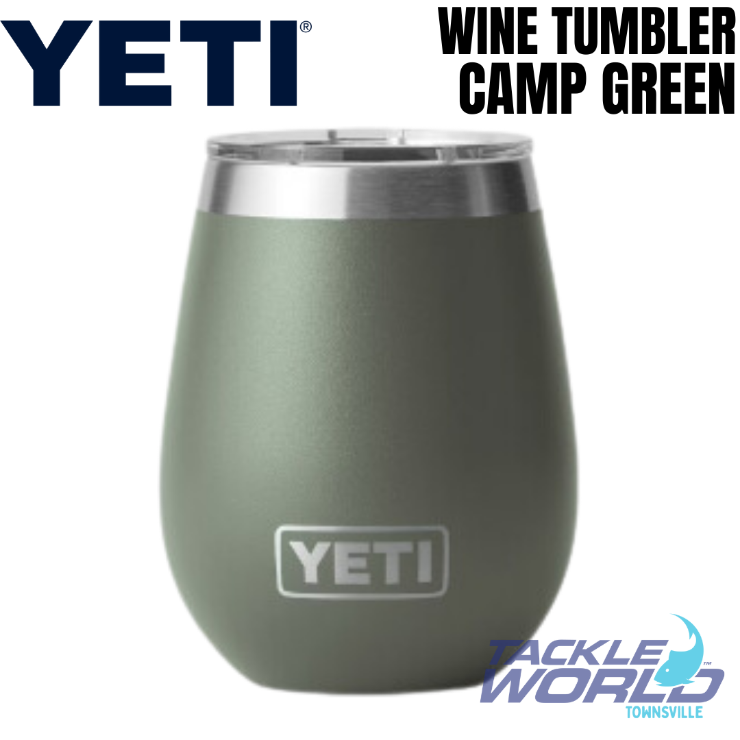 Yeti - 10 oz Rambler Wine Tumbler Camp Green