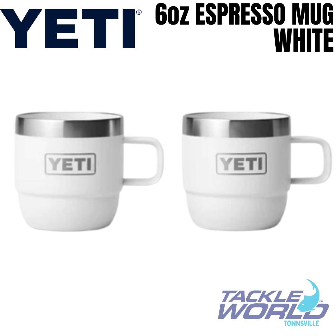 YETI Rambler 6 oz Stackable Mug, Stainless Steel, Vacuum Insulated  Espresso/Coffee Mug, 2 Pack, Navy