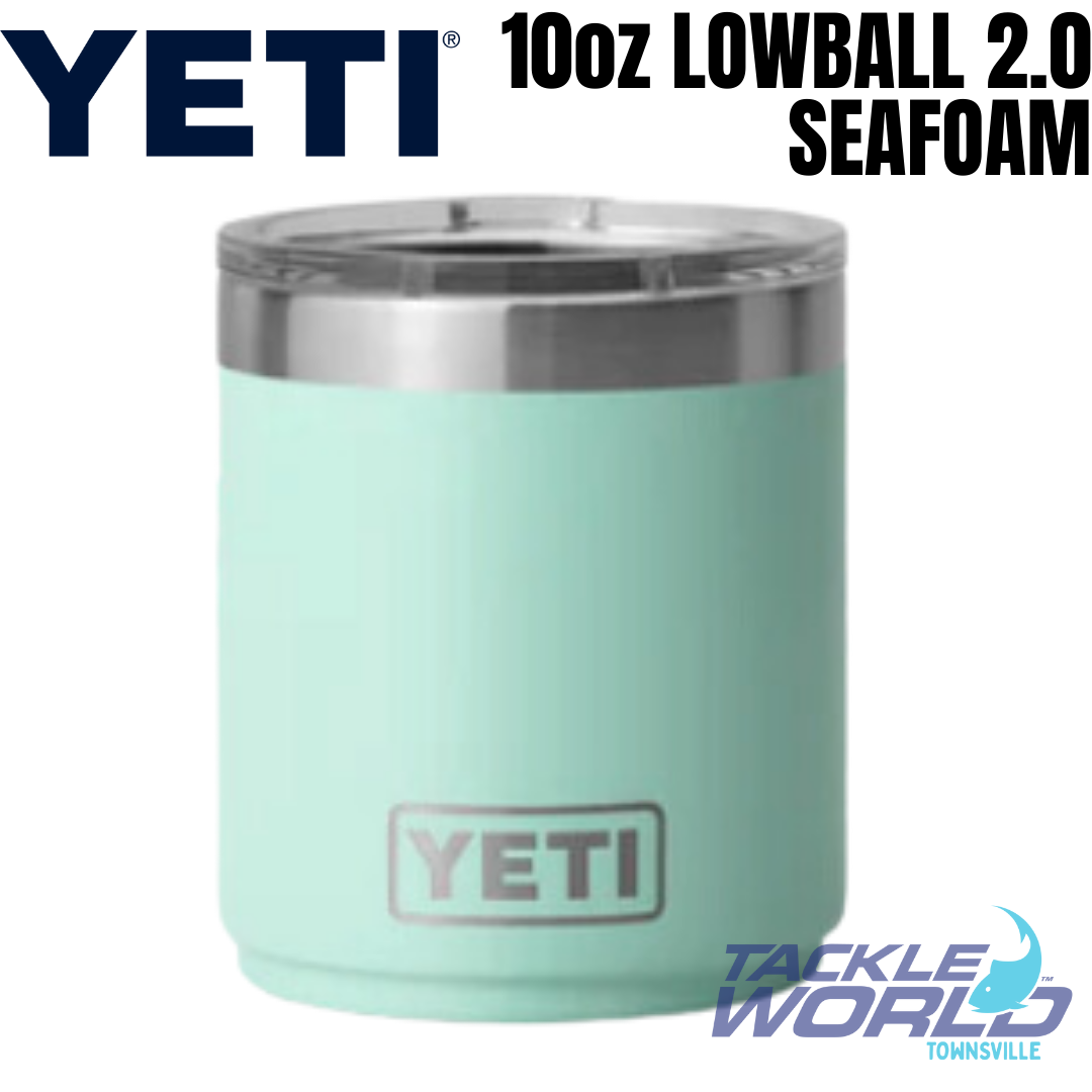 Yeti 10 oz Lowball Rambler with Magslider Lid - Seafoam