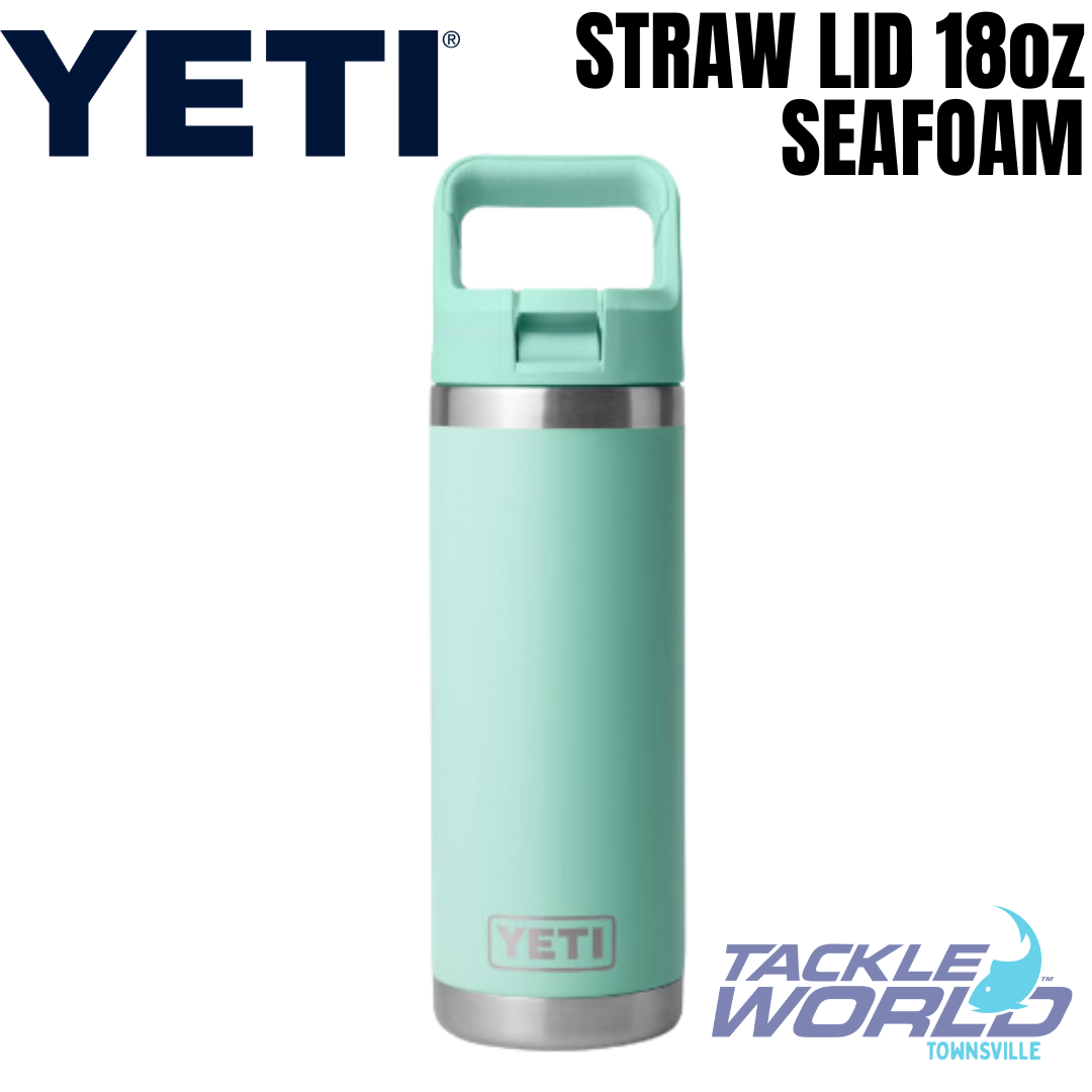 Yeti Rambler 18oz Straw Cap Bottle - Reef Blue