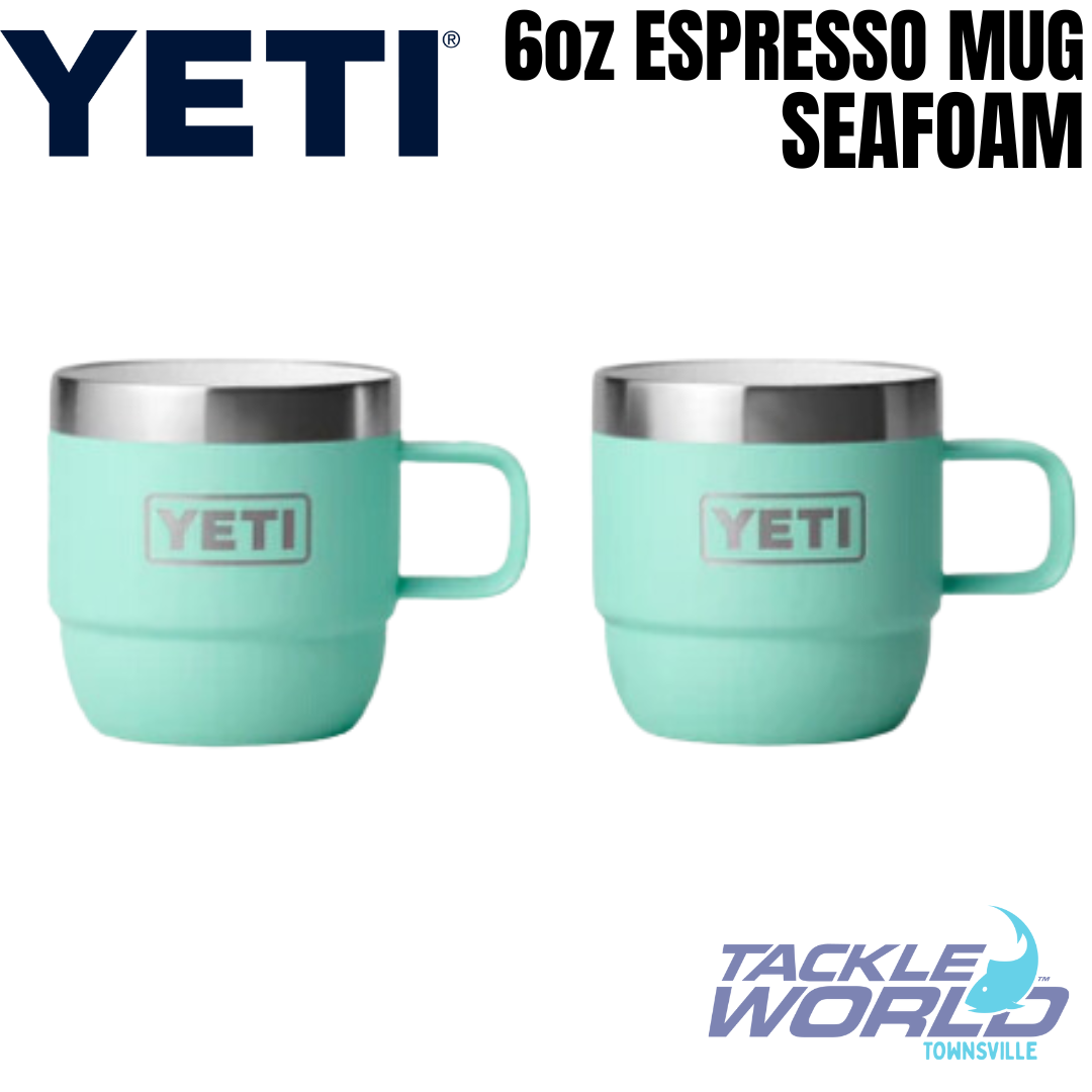 YETI Rambler 6 oz Stackable Mug, Stainless Steel, Vacuum Insulated  Espresso/Coffee Mug, 2 Pack, Navy