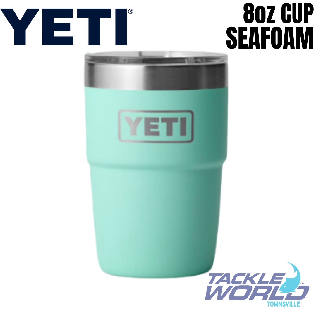 Yeti 8oz Stackable Cup (236ml) Seafoam with Magslider Lid