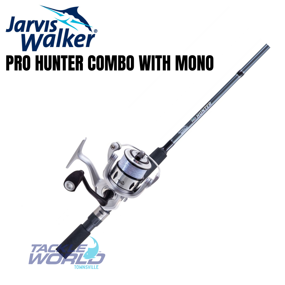 Combo JW Pro Hunter 3000 - 6'6 Spin 10lb line - Jarvis Walker