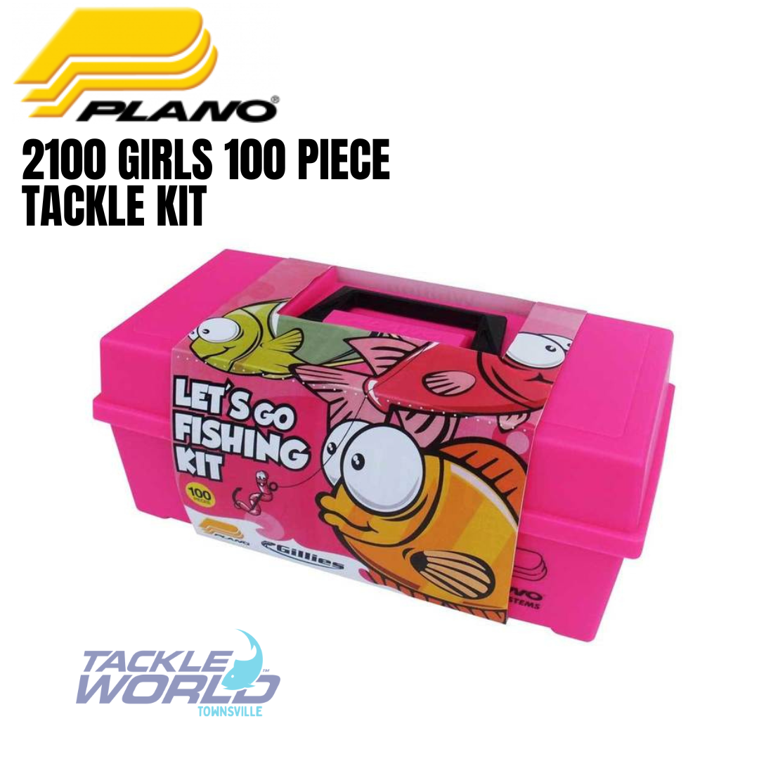 Plano Youth Pink Tackle Box - Pure Fishing